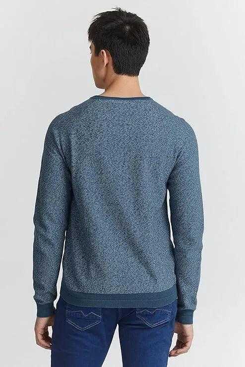 Knitted Knit Pullover With Chest Pocket - SMgarment's