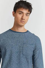 Knitted Knit Pullover With Chest Pocket - SMgarment's