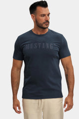 MUSTANG MENS LOGO T SHIRT