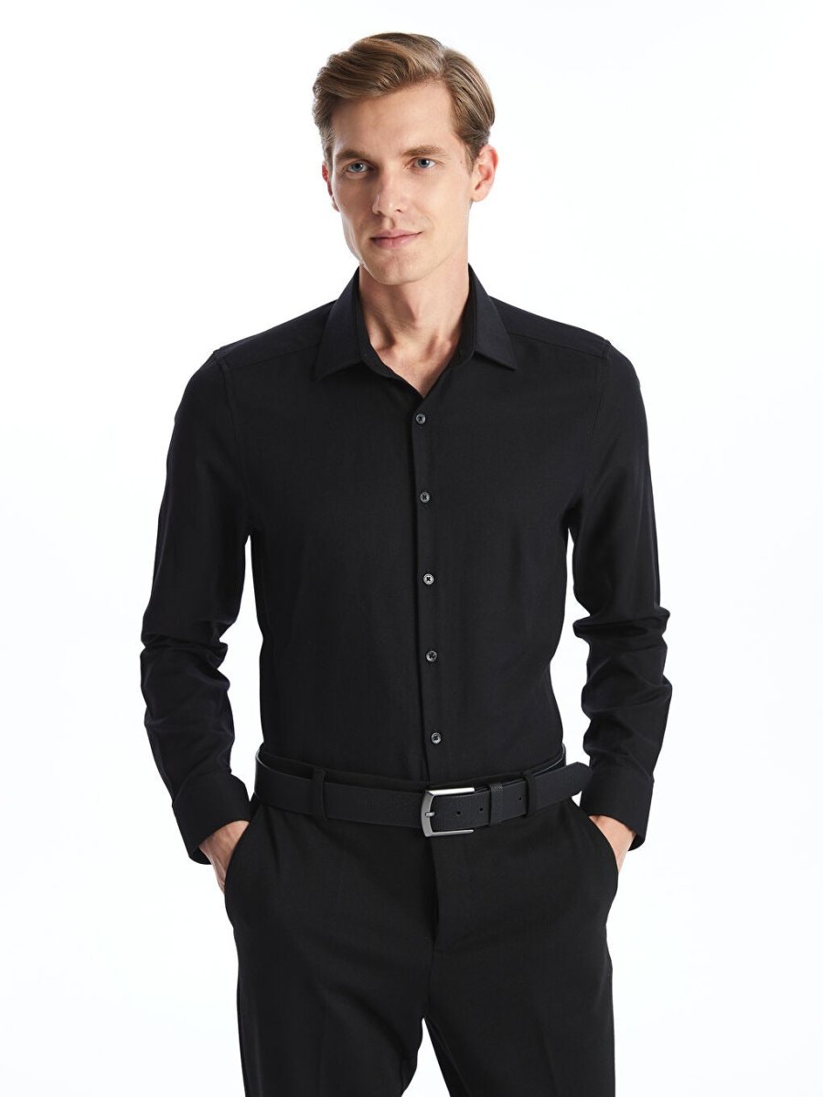 LC WAIKIKI Men's Formal Slim Fit Oxford Shirt - Smgarment's