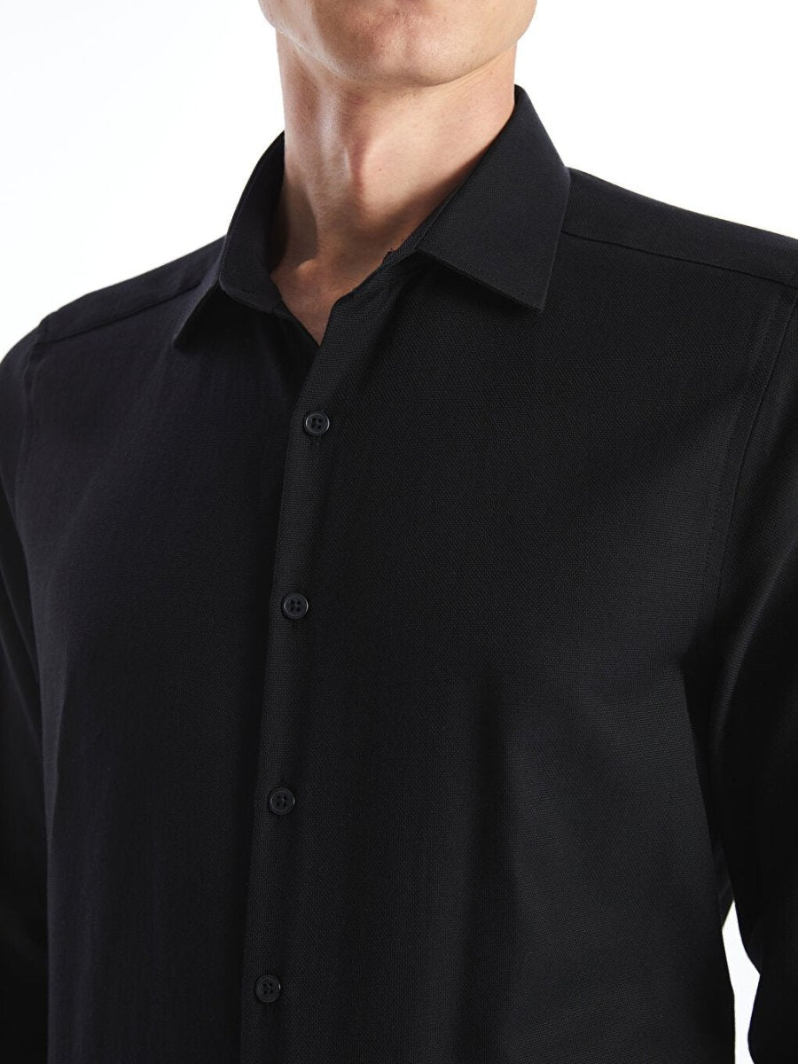 LC WAIKIKI Men's Formal Slim Fit Oxford Shirt - Smgarment's