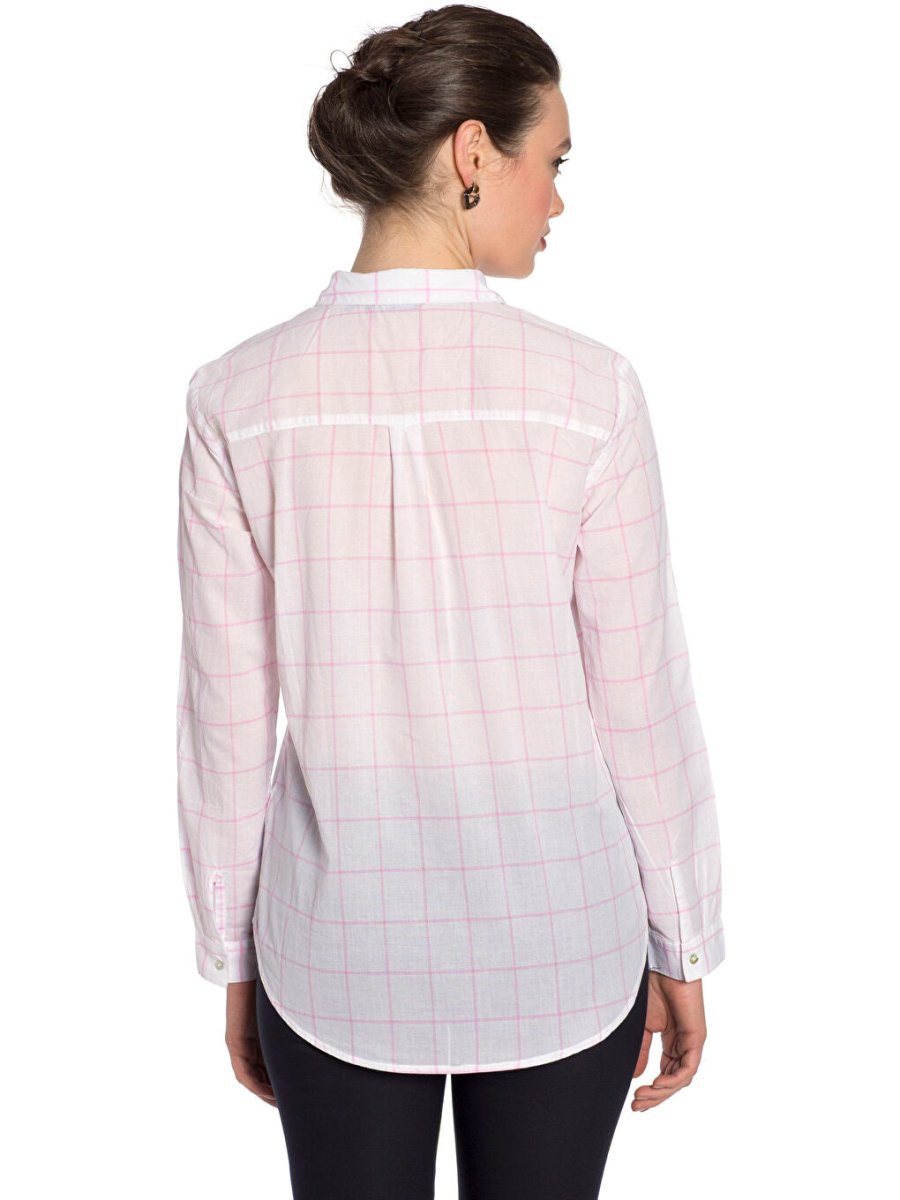 LCWAIKIKI CLASSIC PINK PLAID SHIRT SHIRT - Smgarment's