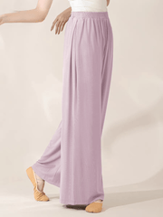 LEAF DANCE loose and elegant wide - leg pants - Smgarment's