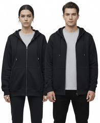 LEF Basic Zipper Hoodie - Smgarment's