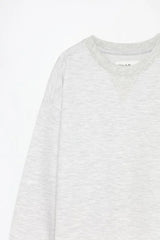 LEFTIES Basic Sweatshirt And Basic Plush Trousers Set - Smgarment's