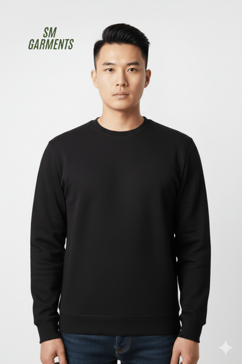 LEFTIES MENS Basic black Sweatshirt - Smgarment's