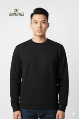 LEFTIES MENS Basic black Sweatshirt - Smgarment's