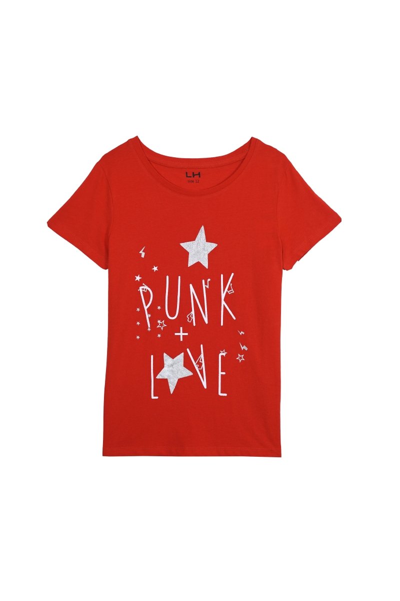 LH GIRLS PRINTED T SHIRT - Smgarment's