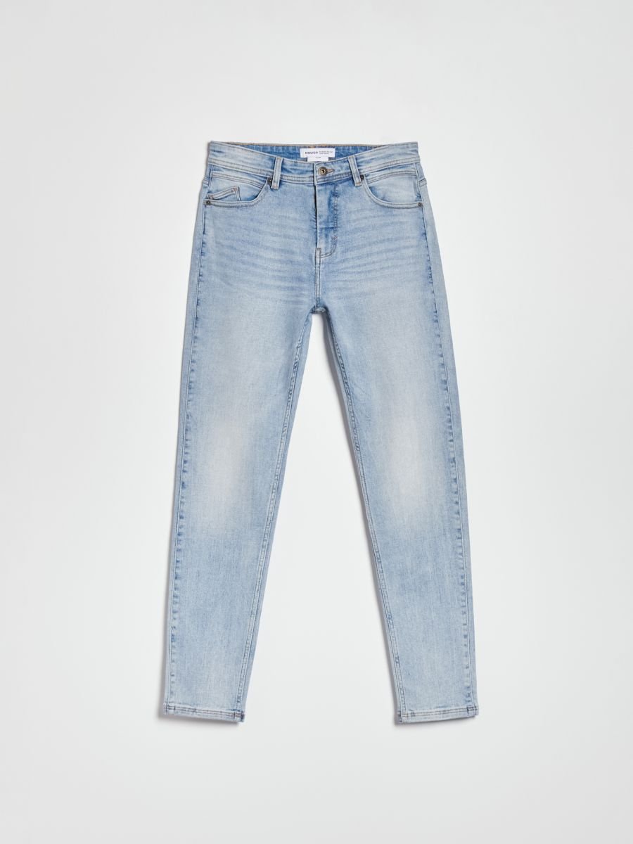 Light Blue Slim Fit Jeans - Smgarment's