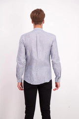 LINDBERGH LINEN STRIPE SHIRT - SMgarment's
