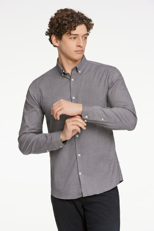 LINDBERGH Slim Fit Oxford Shirt Superflex - Smgarment's