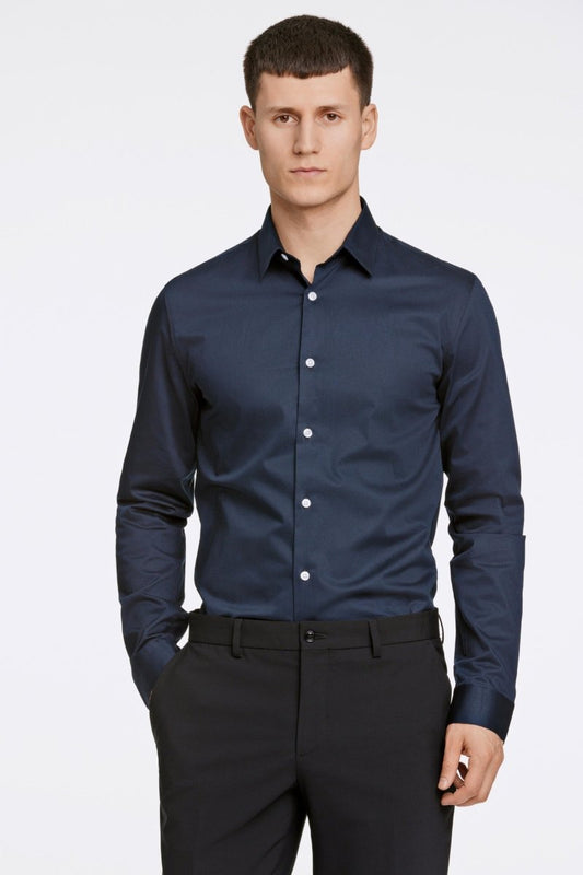 LINDBERGH Superflex Business Shirt Slim Fit - Smgarment's