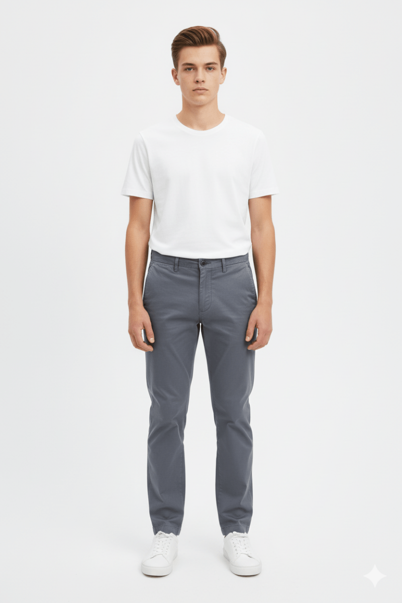 LIU.JO MEN PLAIN REGULAR FIT CHINO - Smgarment's