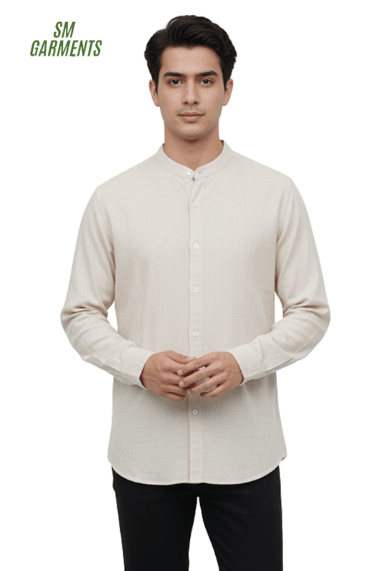 LRJ MENS BASIC LINEN SHIRT - Smgarment's