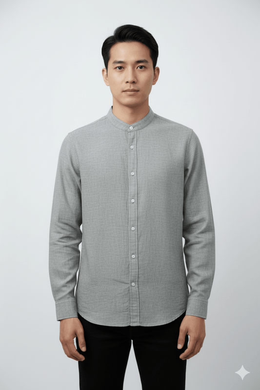LRJ MENS BASIC LINEN SHIRT - Smgarment's
