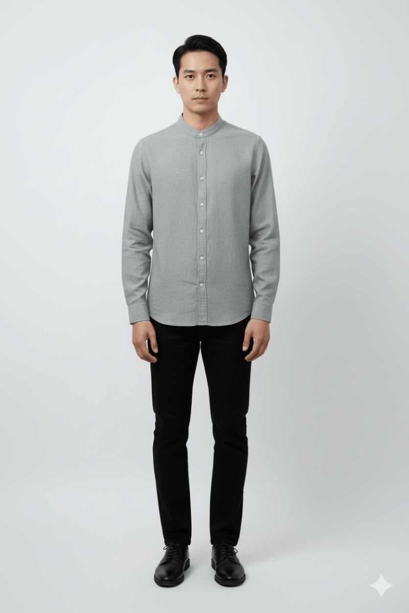 LRJ MENS BASIC LINEN SHIRT - Smgarment's