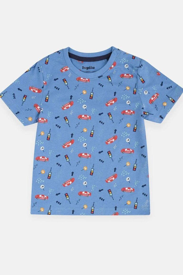 LUPILU Cars Print Sky Blue - SMgarment's