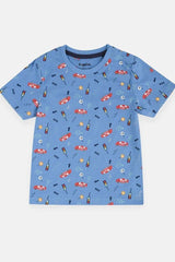 LUPILU Cars Print Sky Blue - SMgarment's