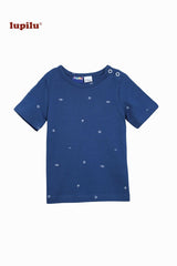 LUPILU Girl's Printed Short Sleeve T-Shirt - Smgarment's