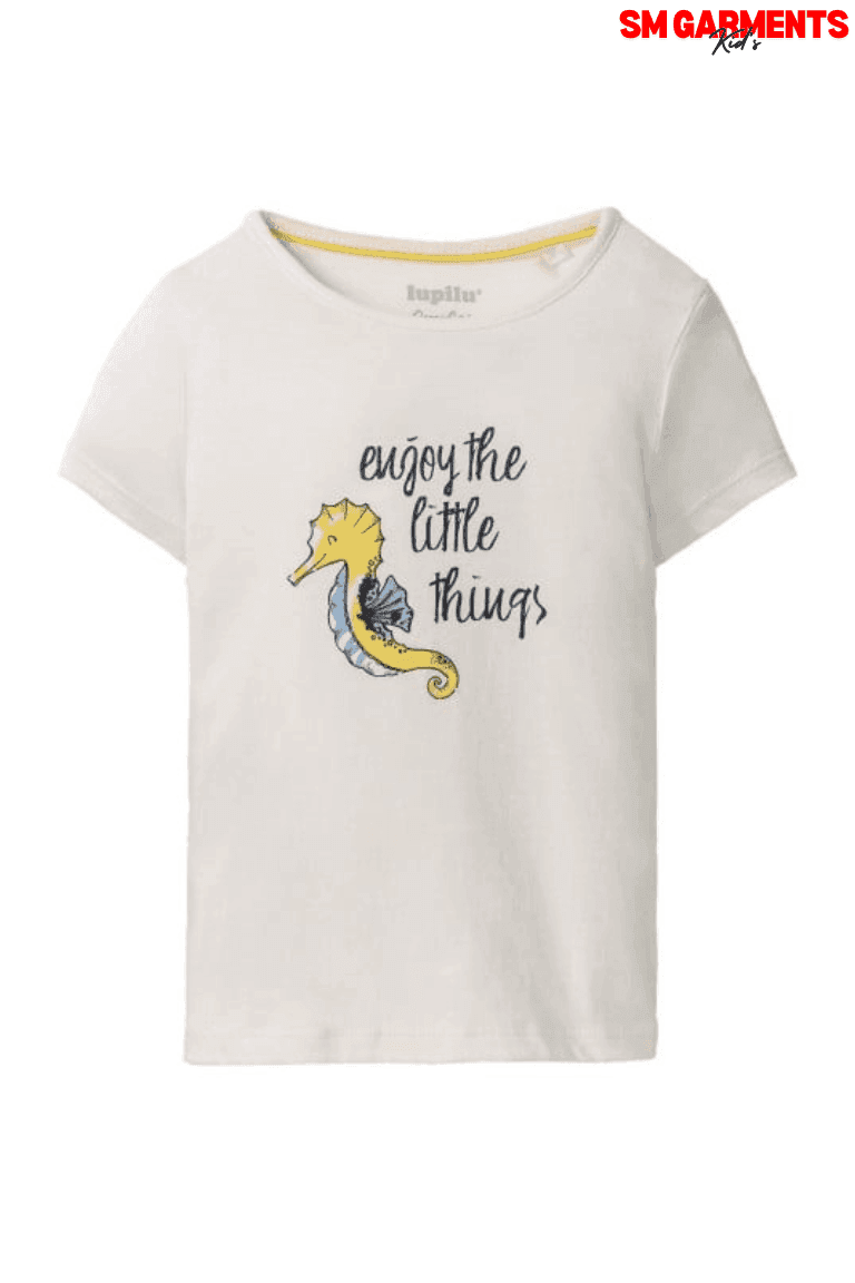 Lupilu Print White T-shirt - SMgarment's