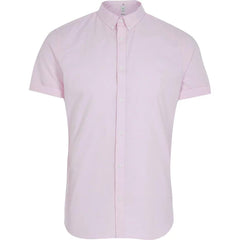 Maison Riviera Oxford Short Sleeve Shirt - Smgarment's