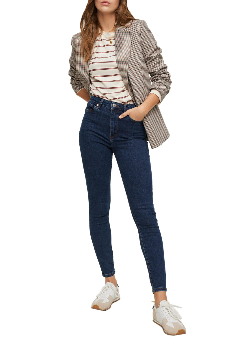 MANGO ANNE Stretch Cotton Jeans - Smgarment's