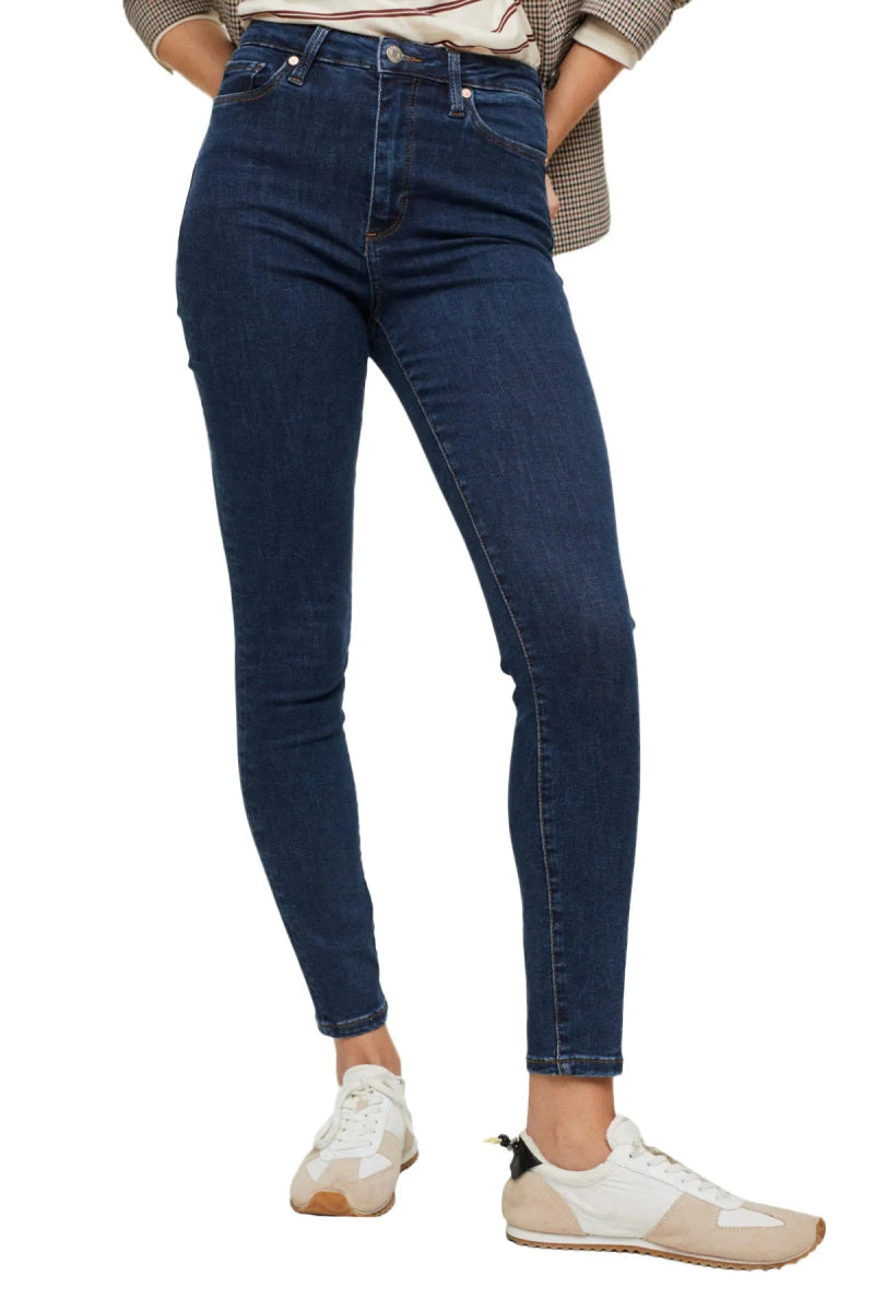 MANGO ANNE Stretch Cotton Jeans - Smgarment's
