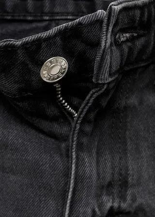 MANGO Blanca straight - fit cropped jeans - SMgarment's