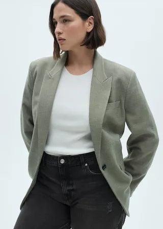 MANGO Blanca straight - fit cropped jeans - SMgarment's