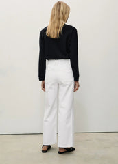 Mango Catherin culotte high - rise jeans - Smgarment's