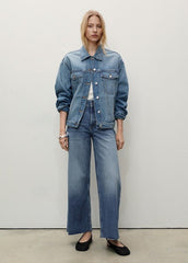 MANGO Catherin Culotte High - Rise Jeans - Smgarment's