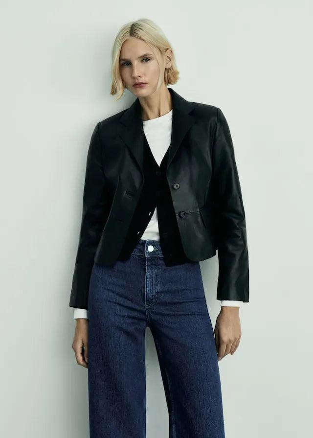 MANGO Catherin Culotte High - Rise Jeans - SMgarment's