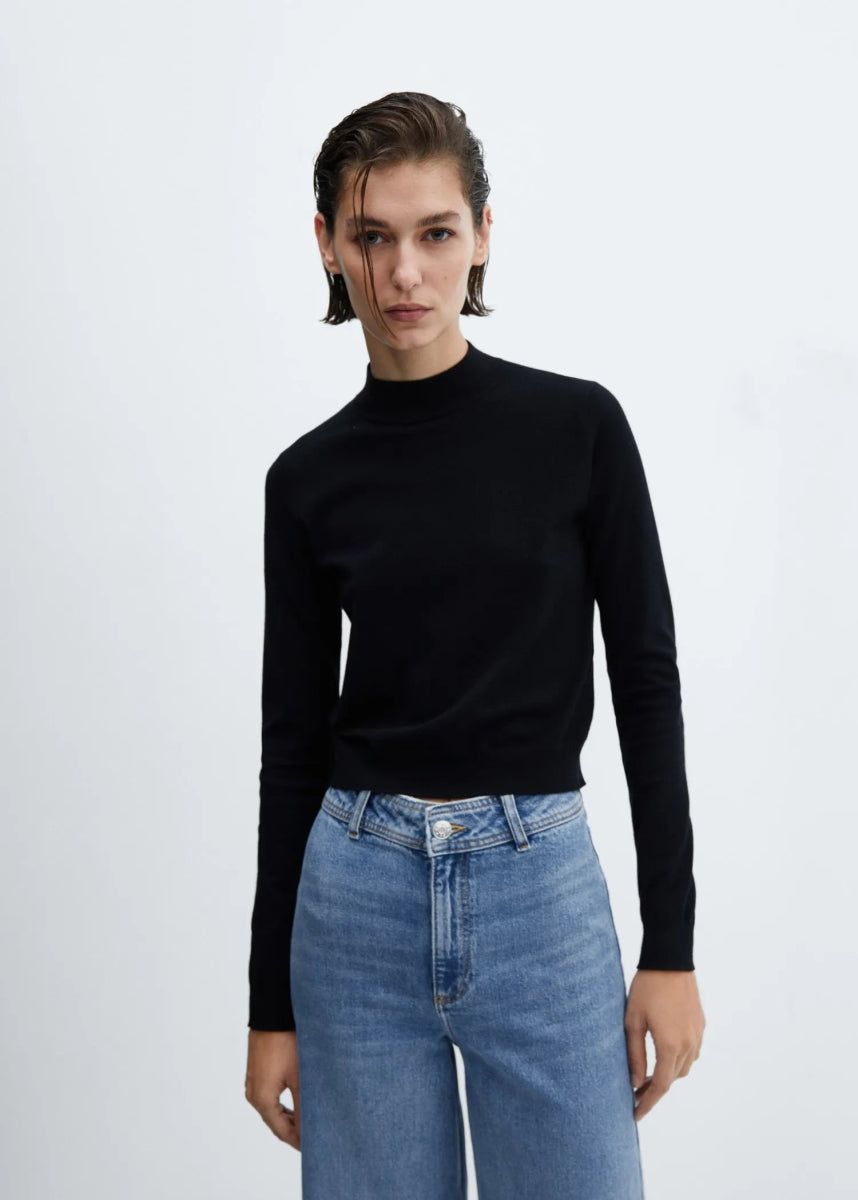 MANGO Catherin high - rise culotte jeans - Smgarment's