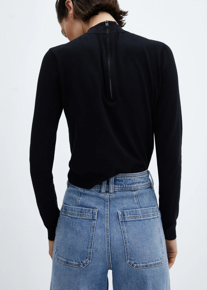 MANGO Catherin high - rise culotte jeans - Smgarment's