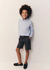 MANGO Cotton Shirt Sky Blue - Smgarment's