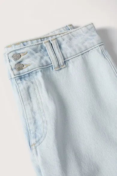 MANGO CULOTTE Mid Rise Jeans - Smgarment's