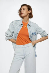 MANGO CULOTTE Mid Rise Jeans - Smgarment's