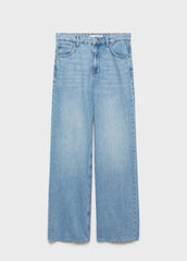 MANGO Danila Wide Leg High - Rise Jeans - Smgarment's