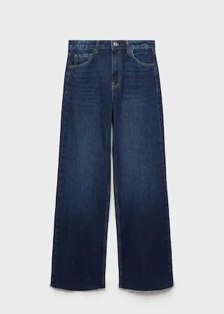MANGO Danila Wide Leg High - Rise Jeans - Smgarment's