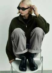 MANGO Danila wide leg high - rise jeans - Smgarment's