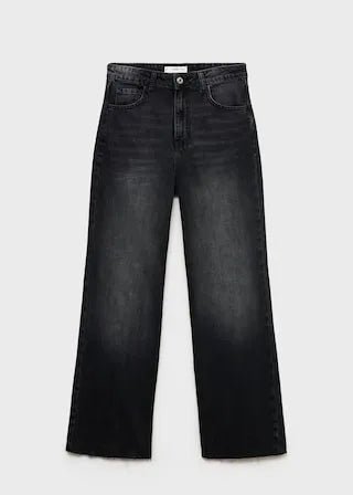 MANGO Danila wide - leg high - waisted jeans - Smgarment's