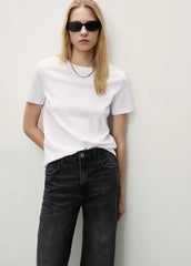 MANGO Danila wide - leg high - waisted jeans - Smgarment's