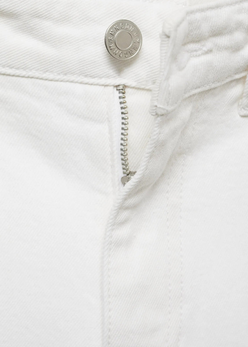 MANGO Fiona flared mid - rise jeans - Smgarment's