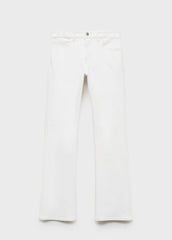 MANGO Fiona flared mid - rise jeans - Smgarment's