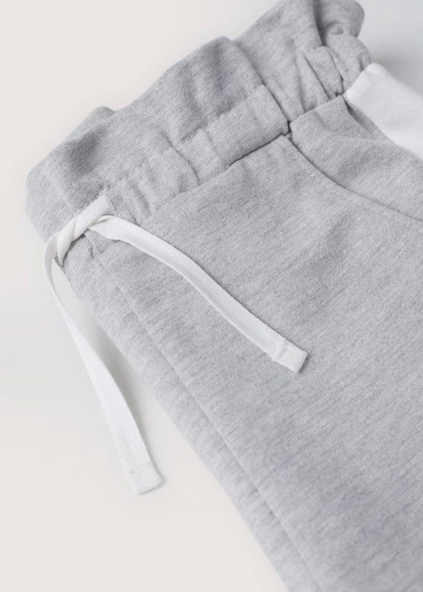 MANGO Girls Cotton Drawstring Waist Shorts - Smgarment's