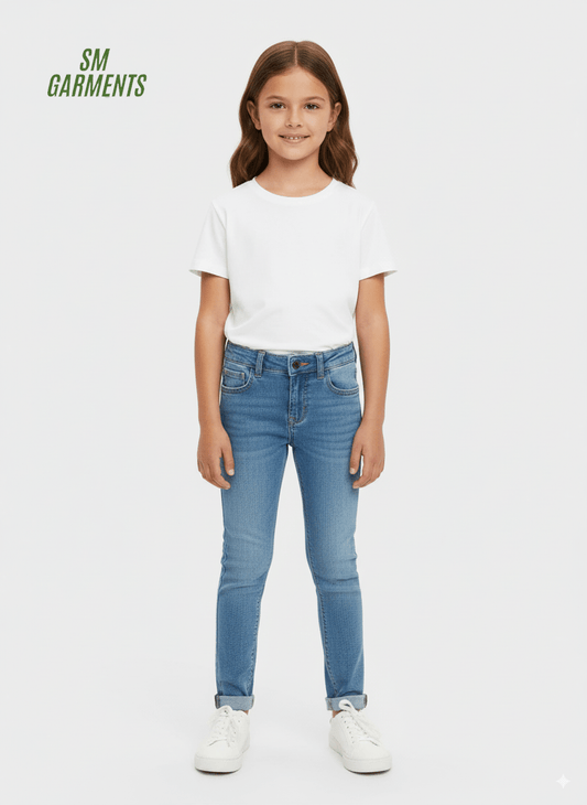 MANGO GIRLS Star - embroidered skinny jeans - Smgarment's