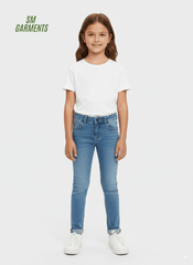 MANGO GIRLS Star - embroidered skinny jeans - Smgarment's