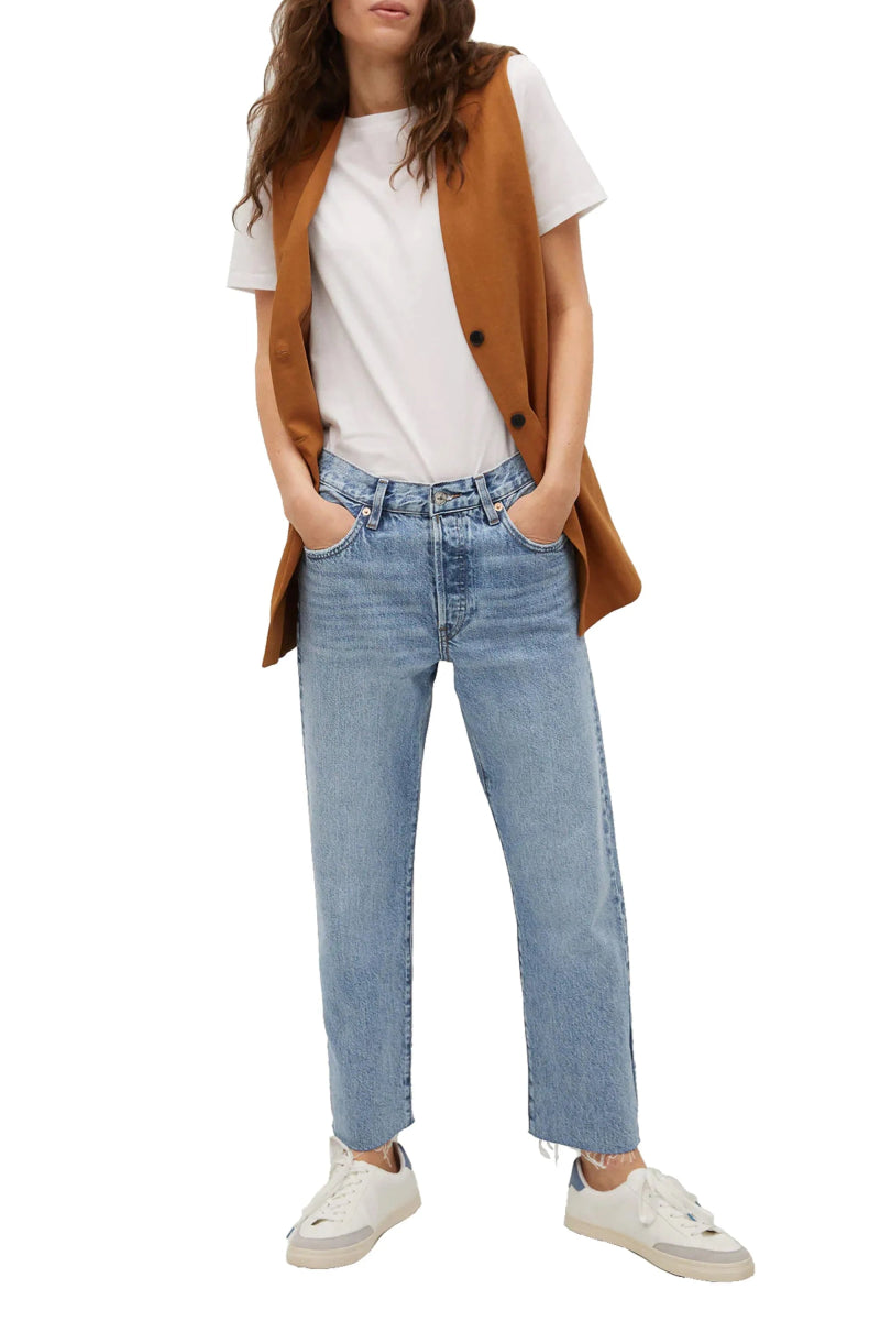 MANGO HAVANA Straight Fit Jeans - Smgarment's