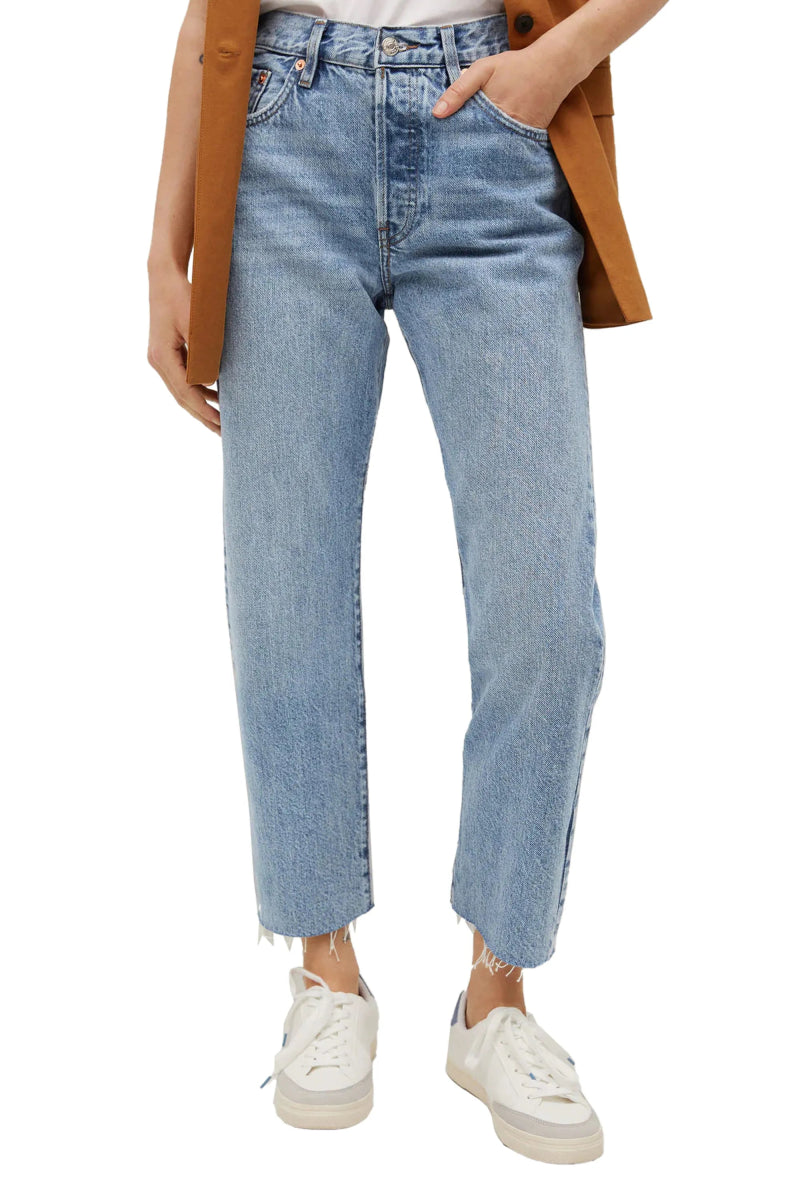 MANGO HAVANA Straight Fit Jeans - Smgarment's