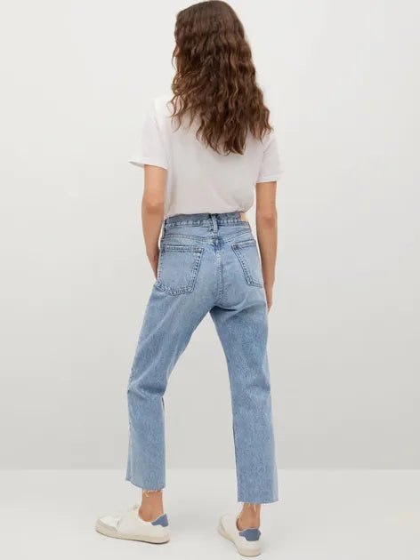 MANGO HAVANA Straight Fit Jeans - Smgarment's